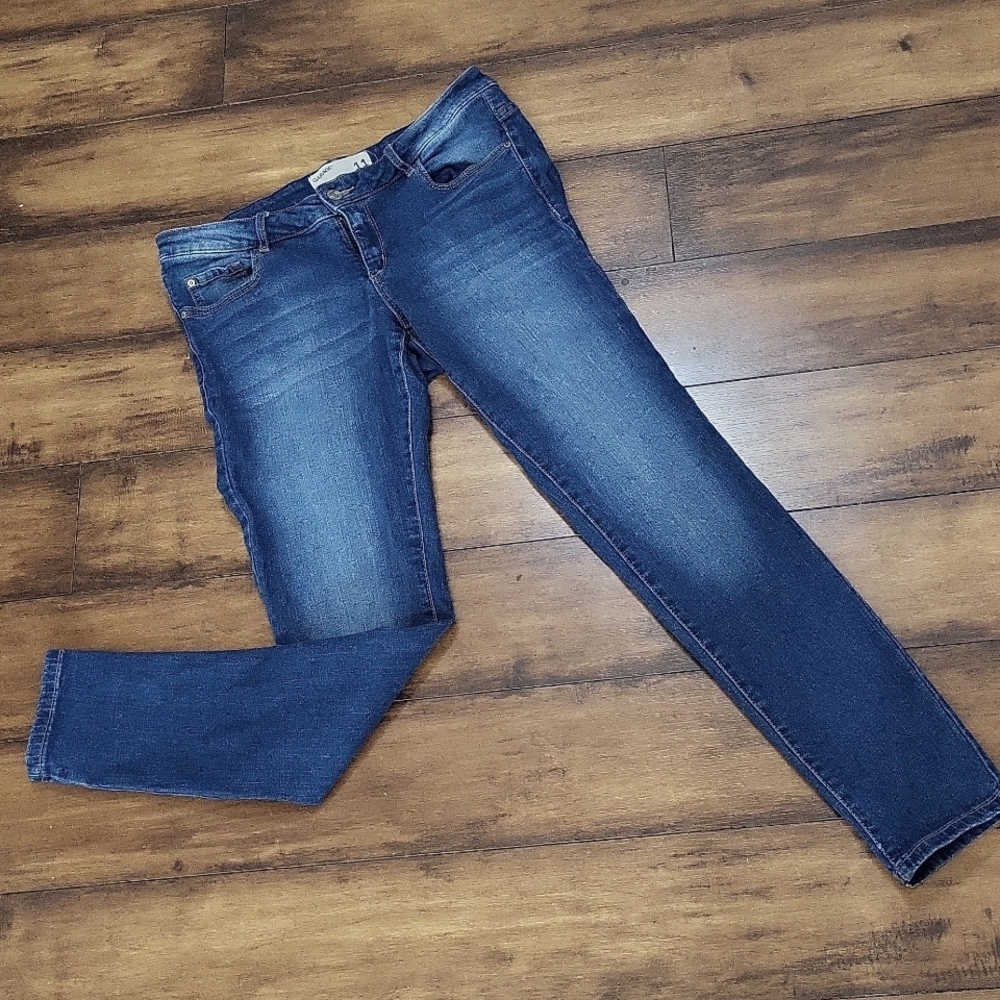 Garage faded boot cut jeggings